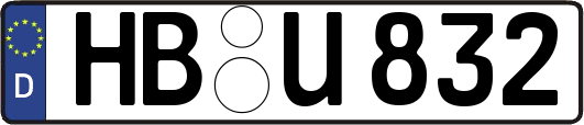 HB-U832