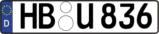 HB-U836