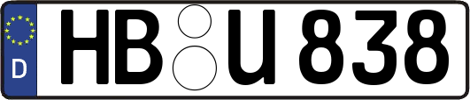 HB-U838