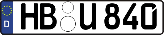 HB-U840