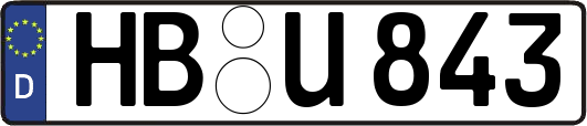 HB-U843