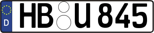HB-U845