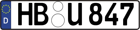 HB-U847