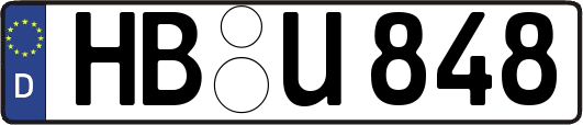 HB-U848