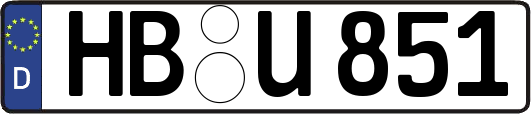 HB-U851