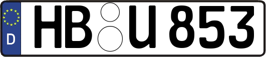 HB-U853