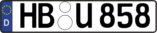 HB-U858