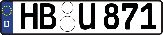 HB-U871