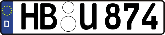 HB-U874