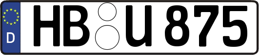 HB-U875