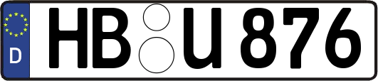 HB-U876