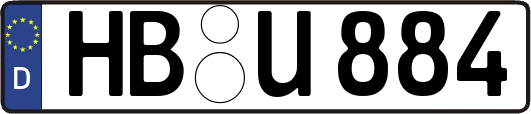 HB-U884