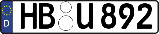 HB-U892