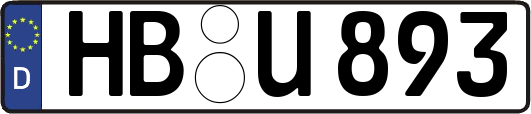 HB-U893