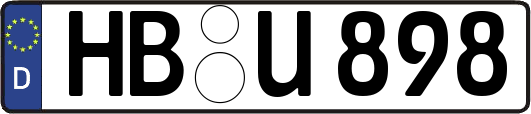 HB-U898