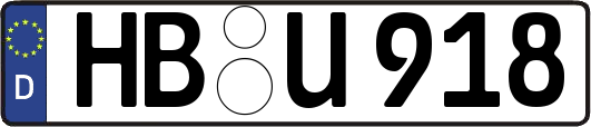 HB-U918
