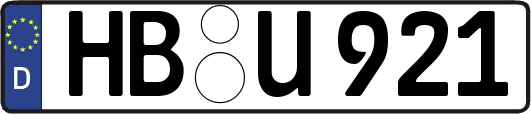 HB-U921