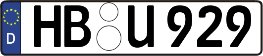 HB-U929