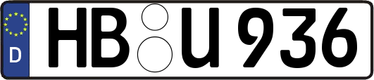 HB-U936