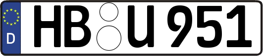 HB-U951