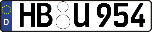 HB-U954