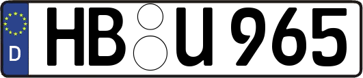 HB-U965