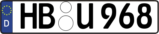 HB-U968