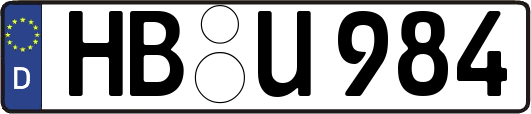 HB-U984