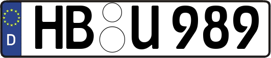 HB-U989