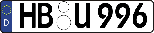 HB-U996