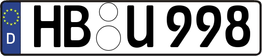 HB-U998