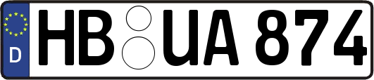 HB-UA874