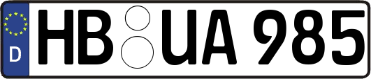 HB-UA985
