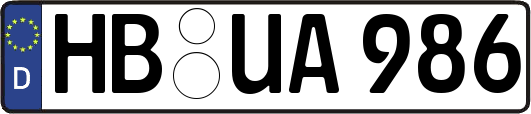 HB-UA986