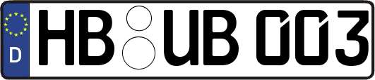 HB-UB003