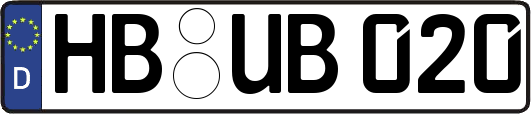 HB-UB020