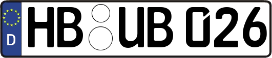 HB-UB026