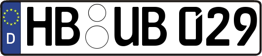 HB-UB029