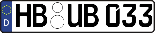 HB-UB033