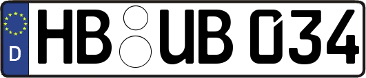 HB-UB034