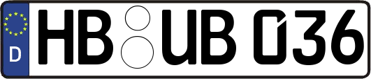 HB-UB036