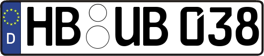 HB-UB038