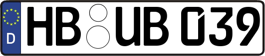 HB-UB039