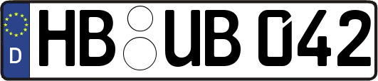 HB-UB042