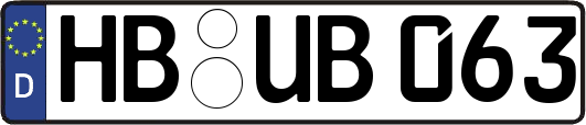 HB-UB063
