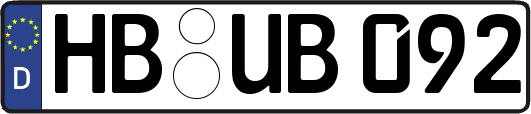 HB-UB092