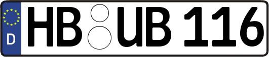 HB-UB116