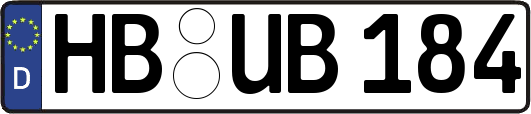 HB-UB184