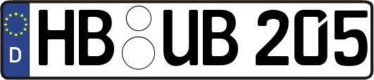 HB-UB205
