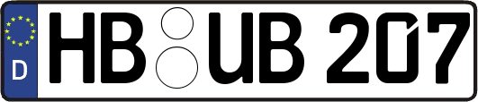 HB-UB207